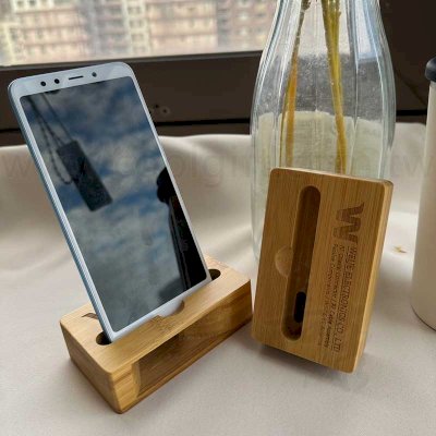 環保贈品 天然手機架