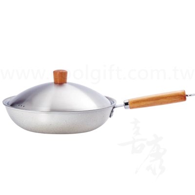 Dashiang碳鋼不沾煎炒鍋(含蓋)