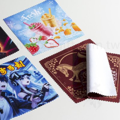 客製化全彩麂皮擦拭布