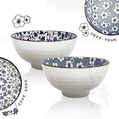 Dashiang陶瓷飯碗二入組