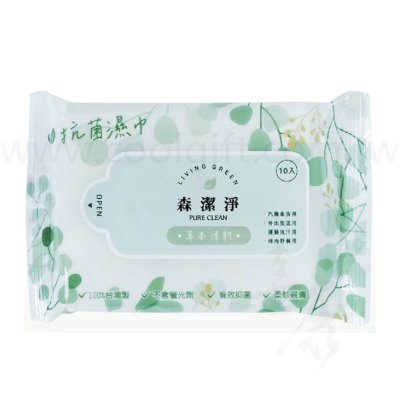 森潔淨抗菌濕巾