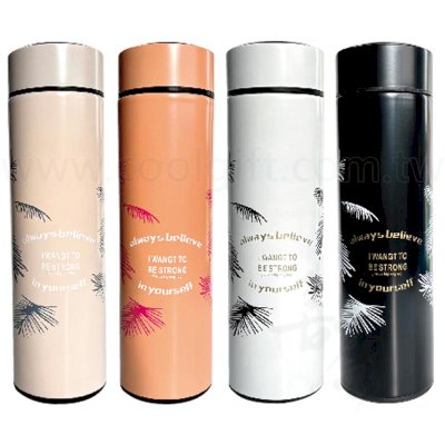 時尚葉子保溫杯