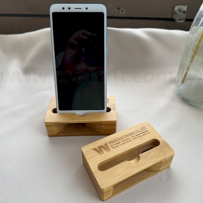 環保贈品 天然手機架