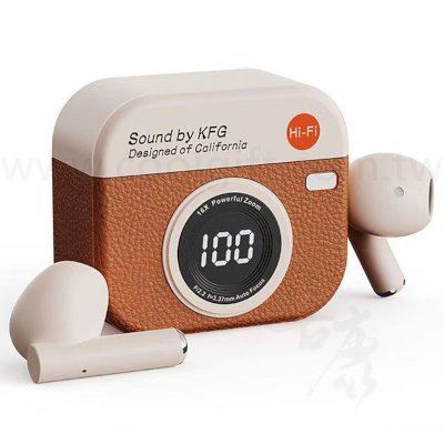 相機造型藍牙耳機