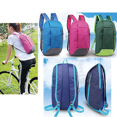 【實用贈品】輕便式帆布後背包