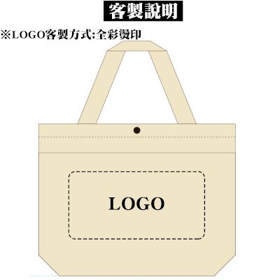 客製化彩印帆布提袋