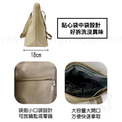 可拆洗保溫保冷袋的內袋、拉鍊細節 強調可拆洗設計 和多個隔層