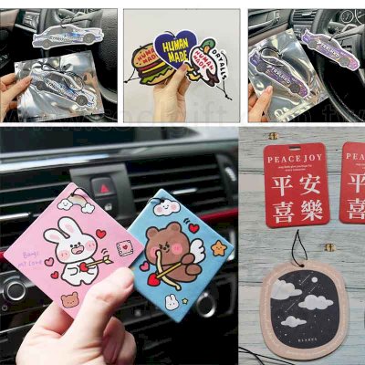 【贈品小物】客製造型掛式香氛片