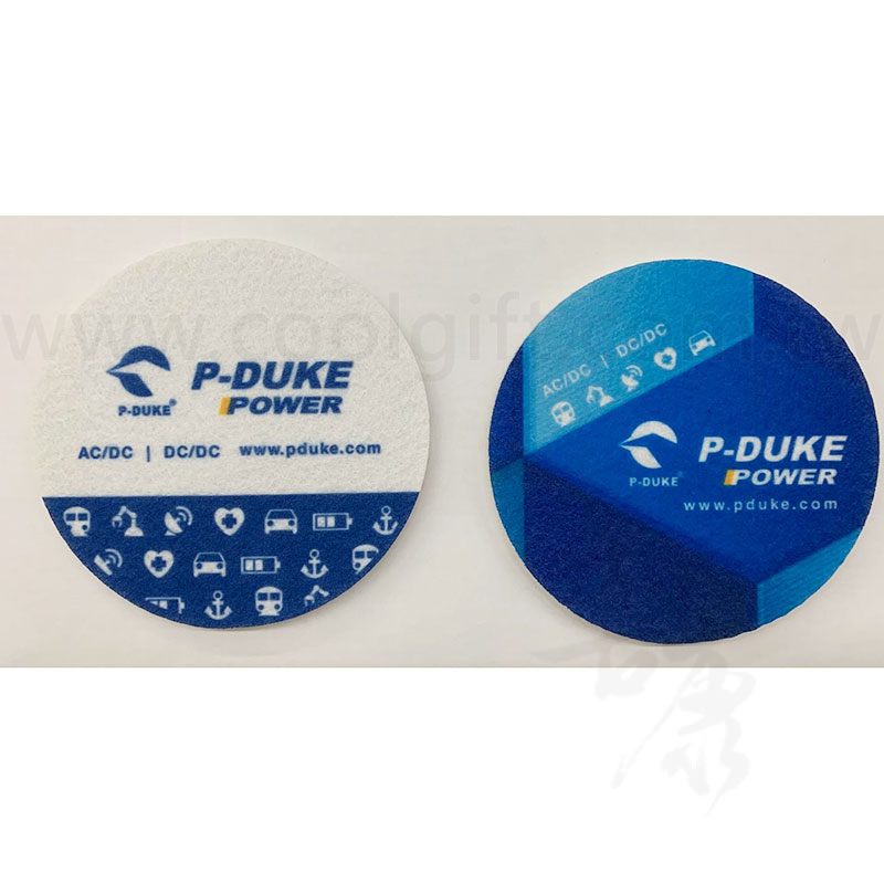 客製環保產品 低價位吸水杯墊