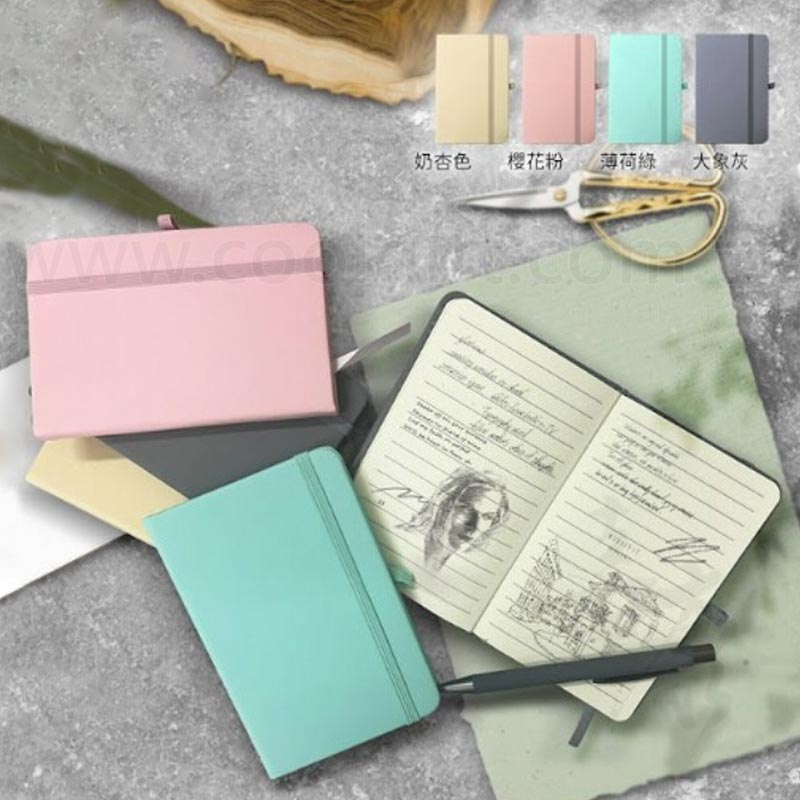 粉彩皮面小筆記本