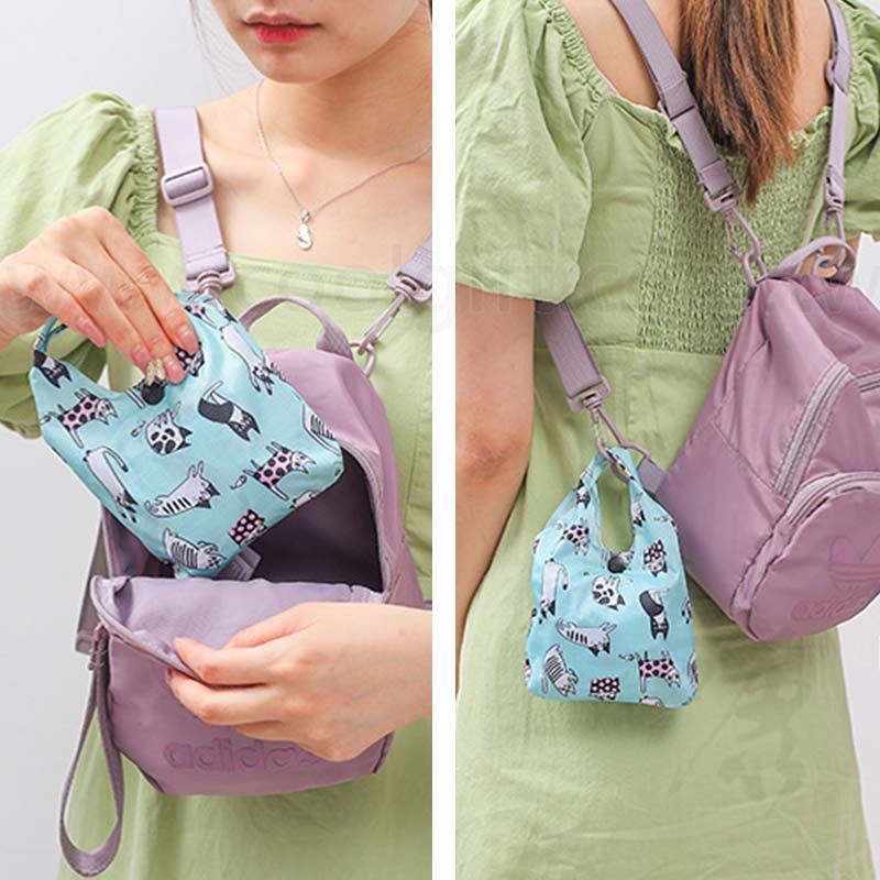 子母防水摺疊購物袋