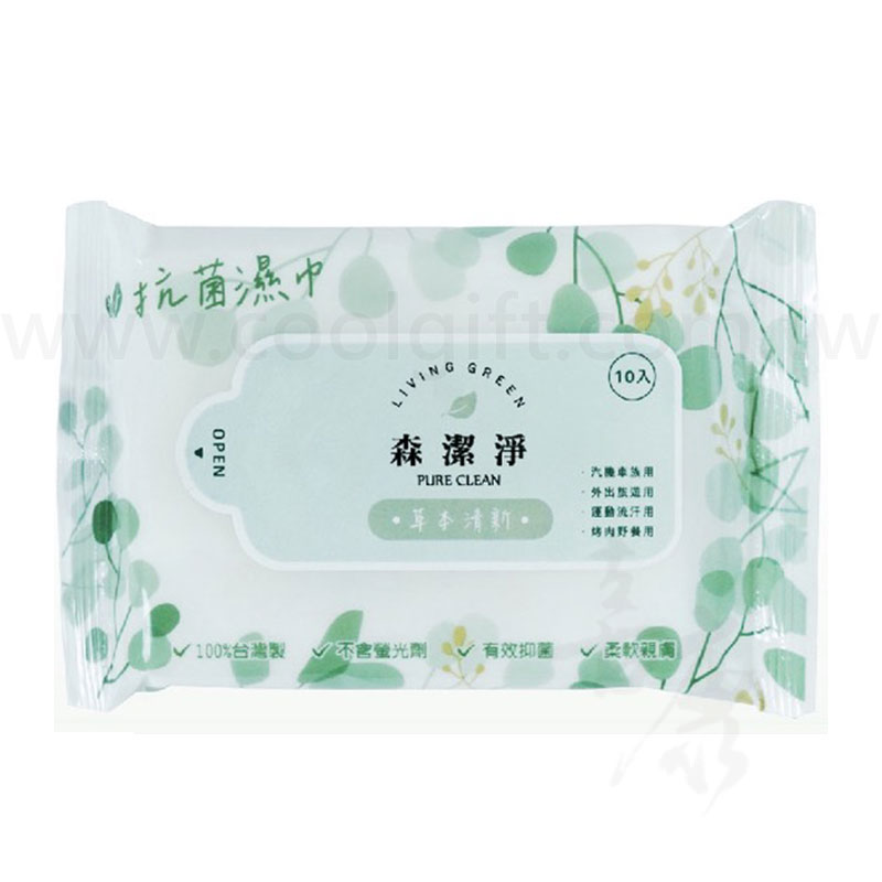 森潔淨抗菌濕巾