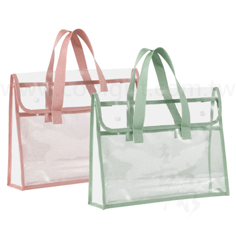 立體PVC手提資料袋