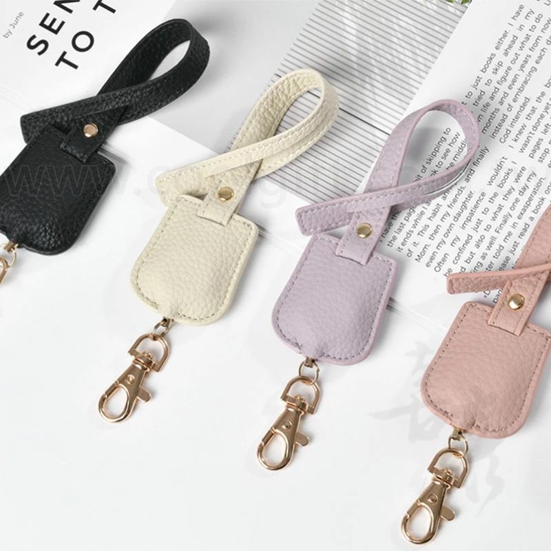 荔枝皮伸縮鑰匙扣