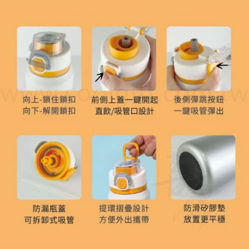 Lynx 雙飲彈蓋大容量保溫瓶