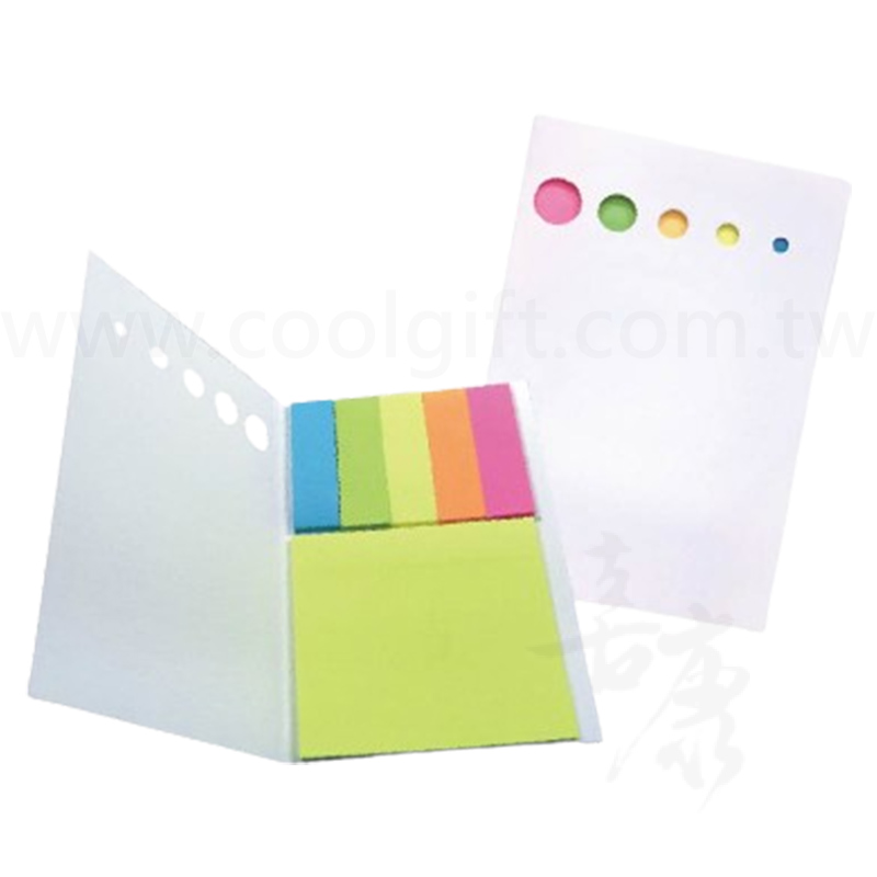 攜帶式五色便利貼(大)