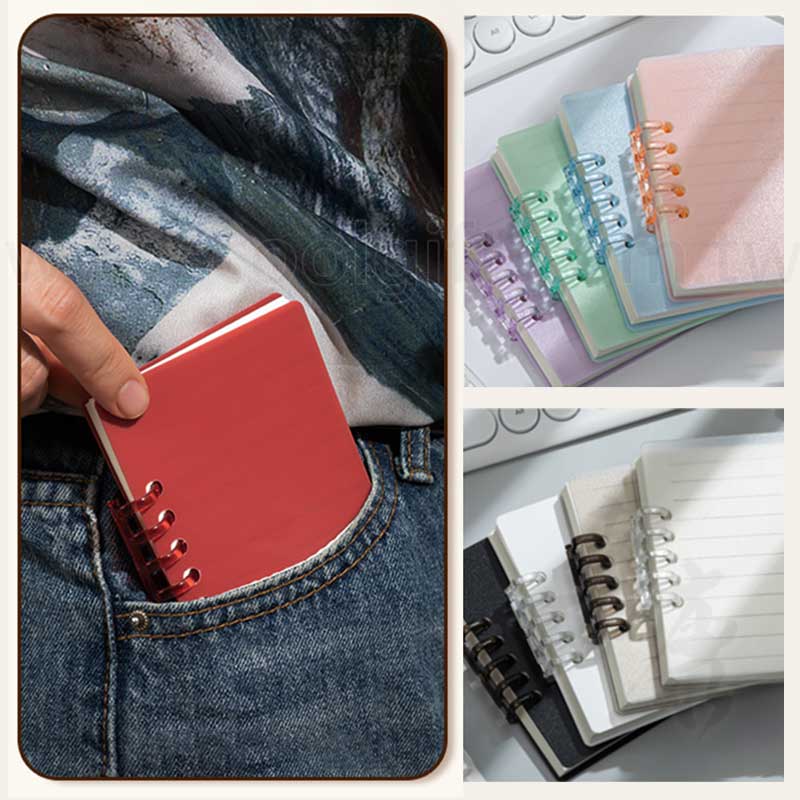 迷你口袋活頁筆記本