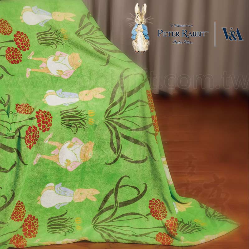 比得兔法蘭絨毛毯