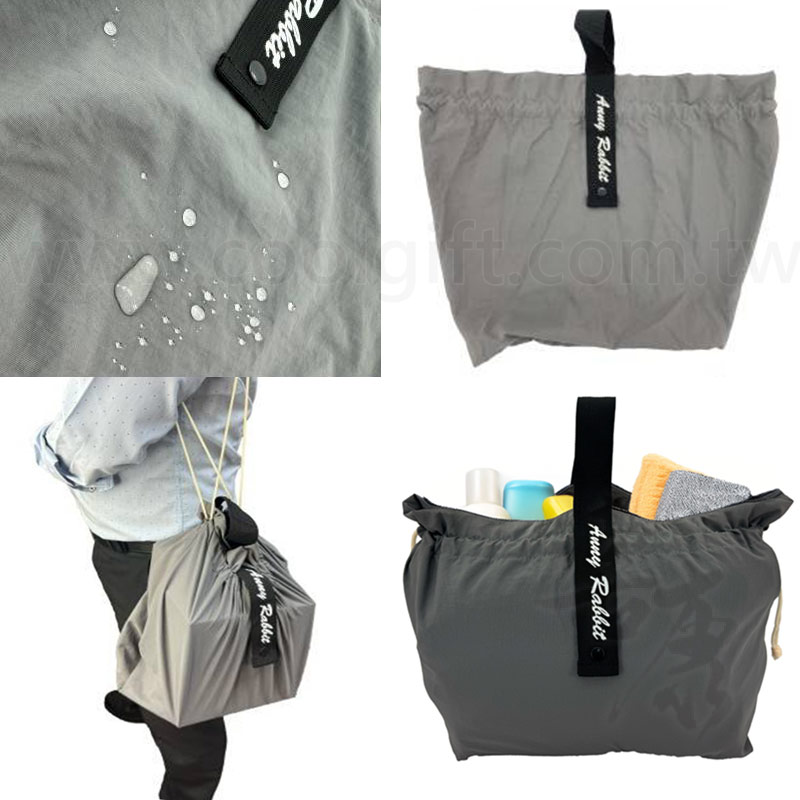 安妮兔防潑水便利束口包