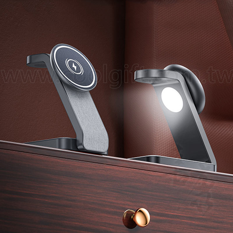 4合一折疊多功能無線充電器