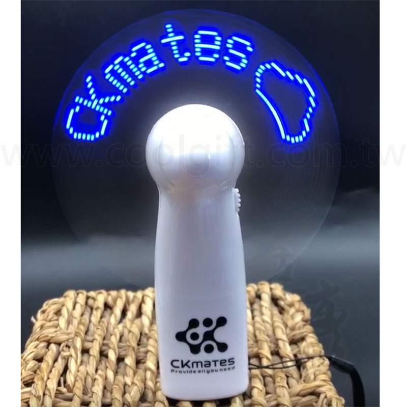 客製化閃字隨手扇