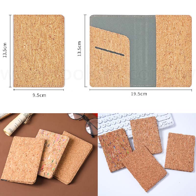 軟木材質護照套尺寸9.5x13.5cm有多種材質款式