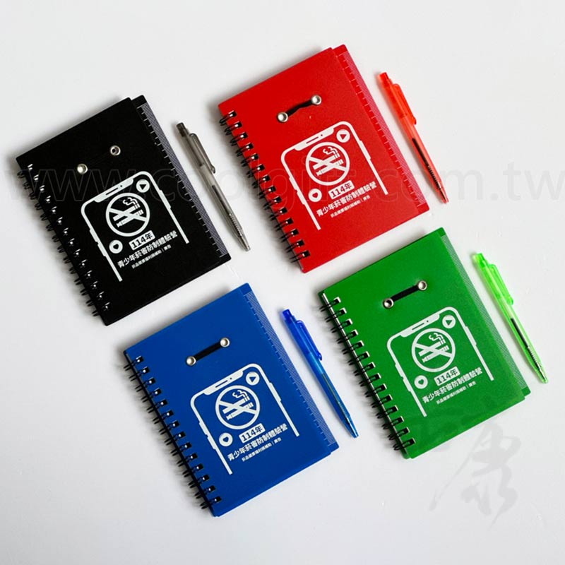 客製亮彩便利貼筆記本(附筆)