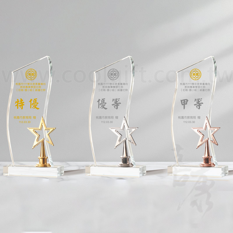 星塔水晶獎盃