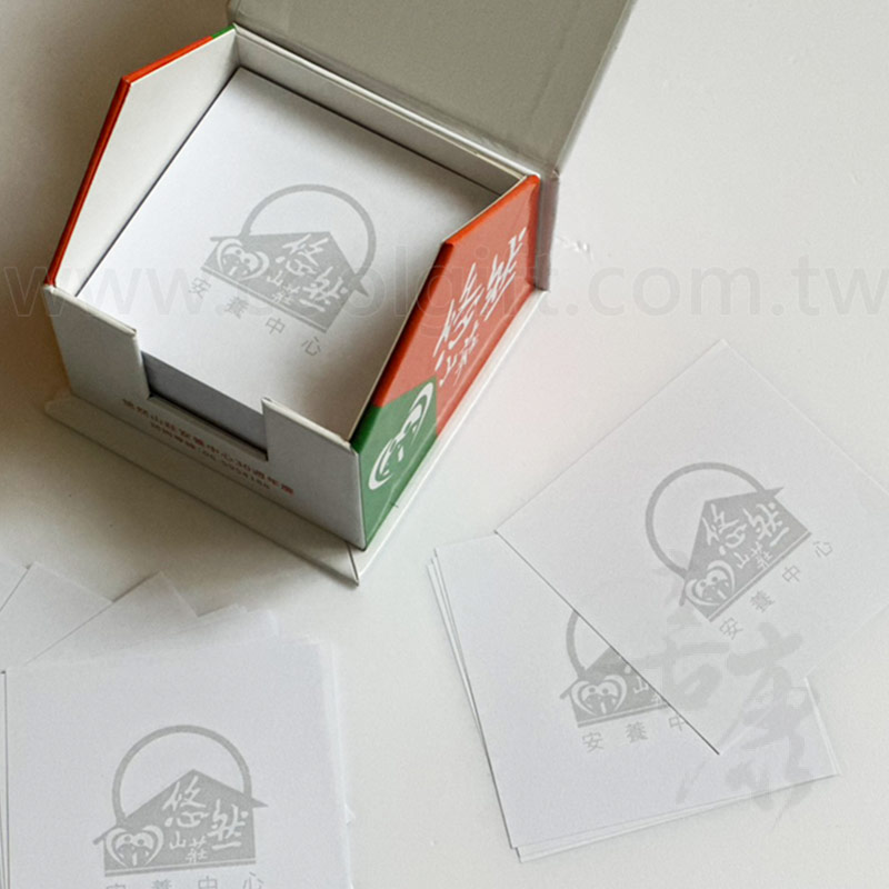 客製立體房子便利貼盒