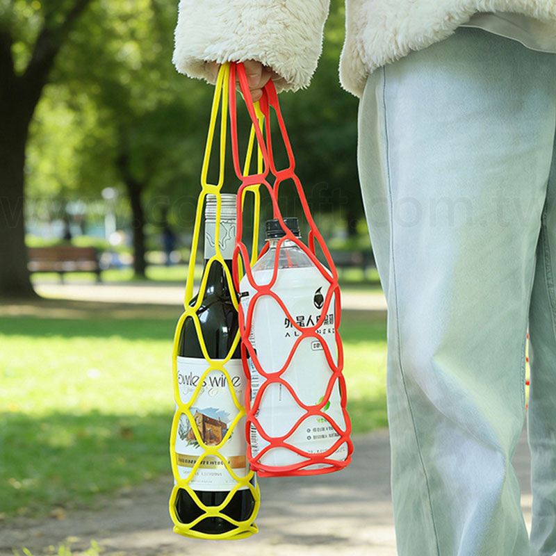 2026最夯企業贈品 可客製印刷LOGO 網狀杯墊矽膠飲料袋