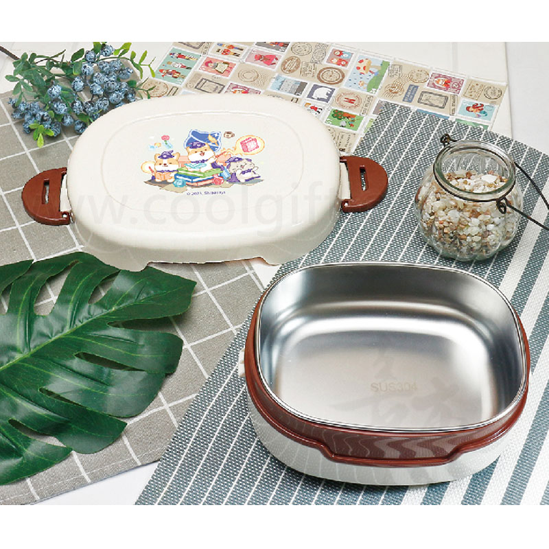 柴語錄 雙色扣式餐盒