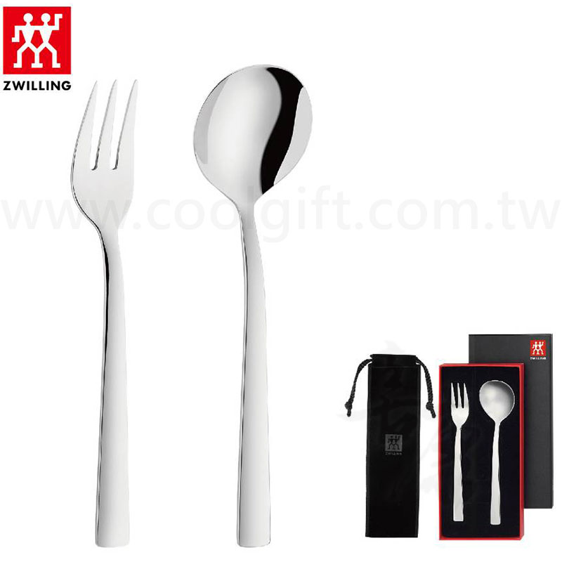 德國雙人 二件式餐具組(附絨布套)
