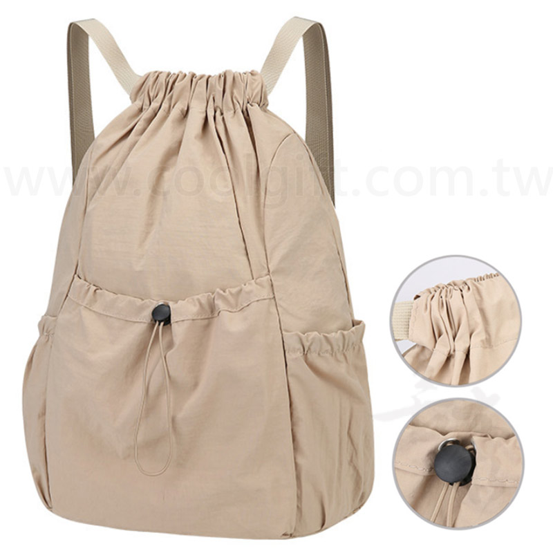 束口袋輕便防水後背包
