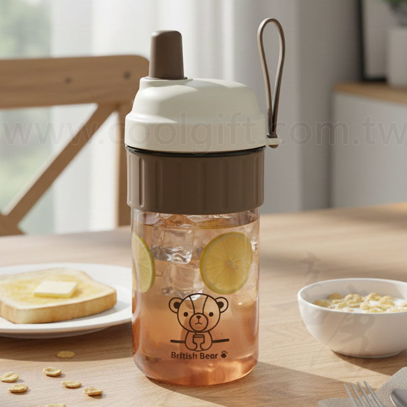 英國熊QQ吸管隨身杯