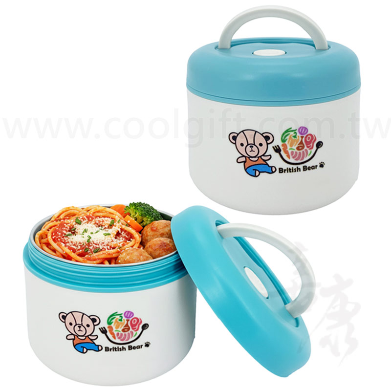英國熊不鏽鋼手提便當盒