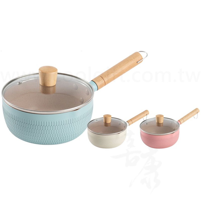 馬卡龍麥飯石雪平奶鍋(20cm)