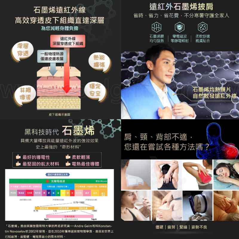 遠紅外線石墨烯披肩